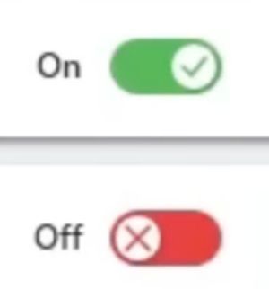 i sure love how designers these days choose to use these things instead of unambiguous checkboxes..
