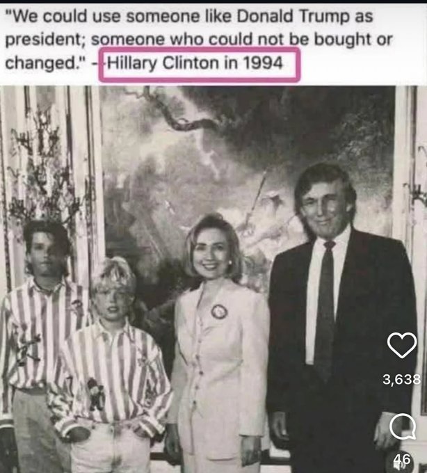 TRUMP_ARMY_'s tweet image. LET'S THAT SINK IN......