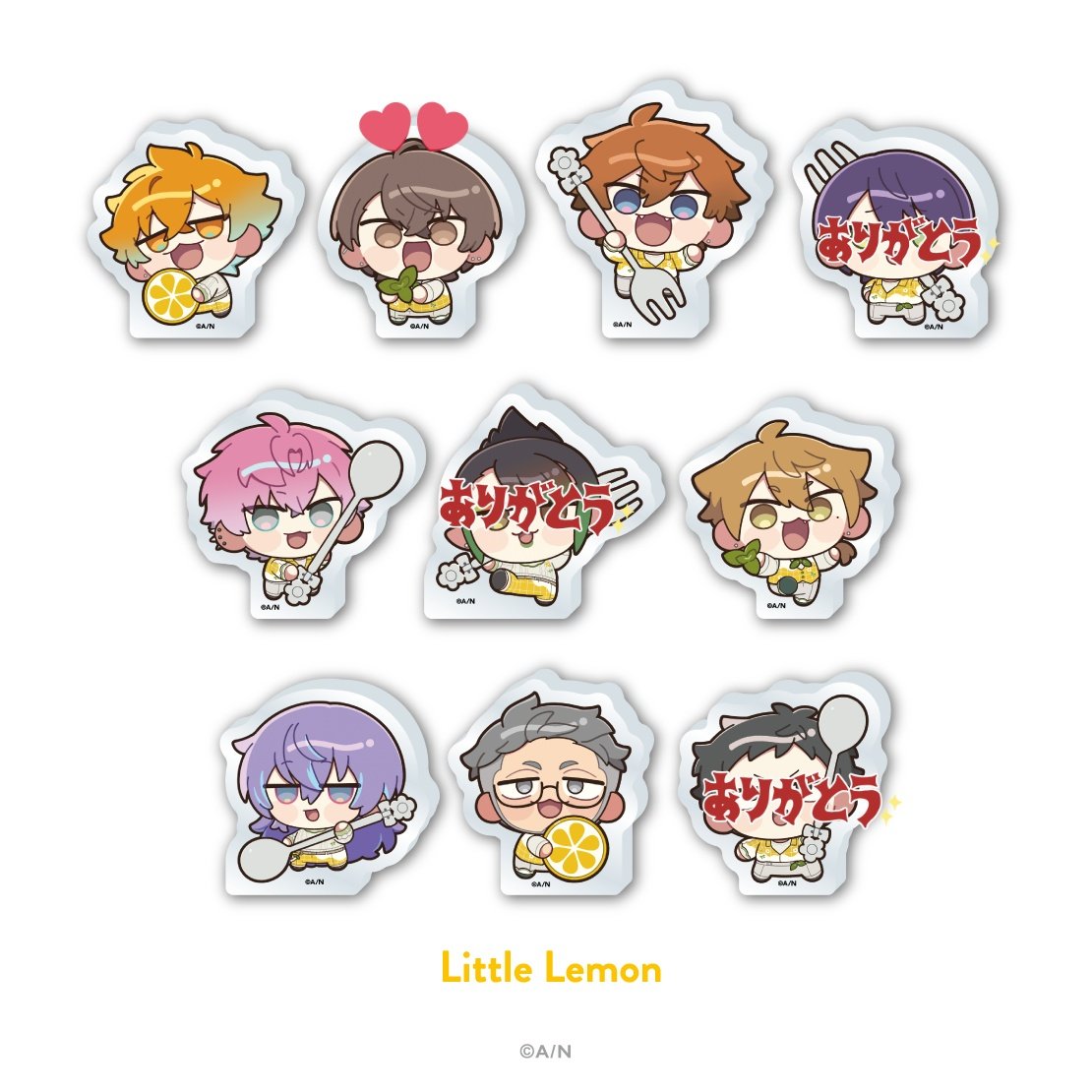 ak_s_39_'s tweet photo. 【交換】  にじさんじ 8周年 8th Anniversary アクリルブロック アクブロ  Little Lemon

譲：画像各1
求：画像💕 

ポップアップショップにて購入済
都内手渡し、郵送可能です
検索からもお気軽にお声かけ下さい https://t.co/rfegDLYFxh