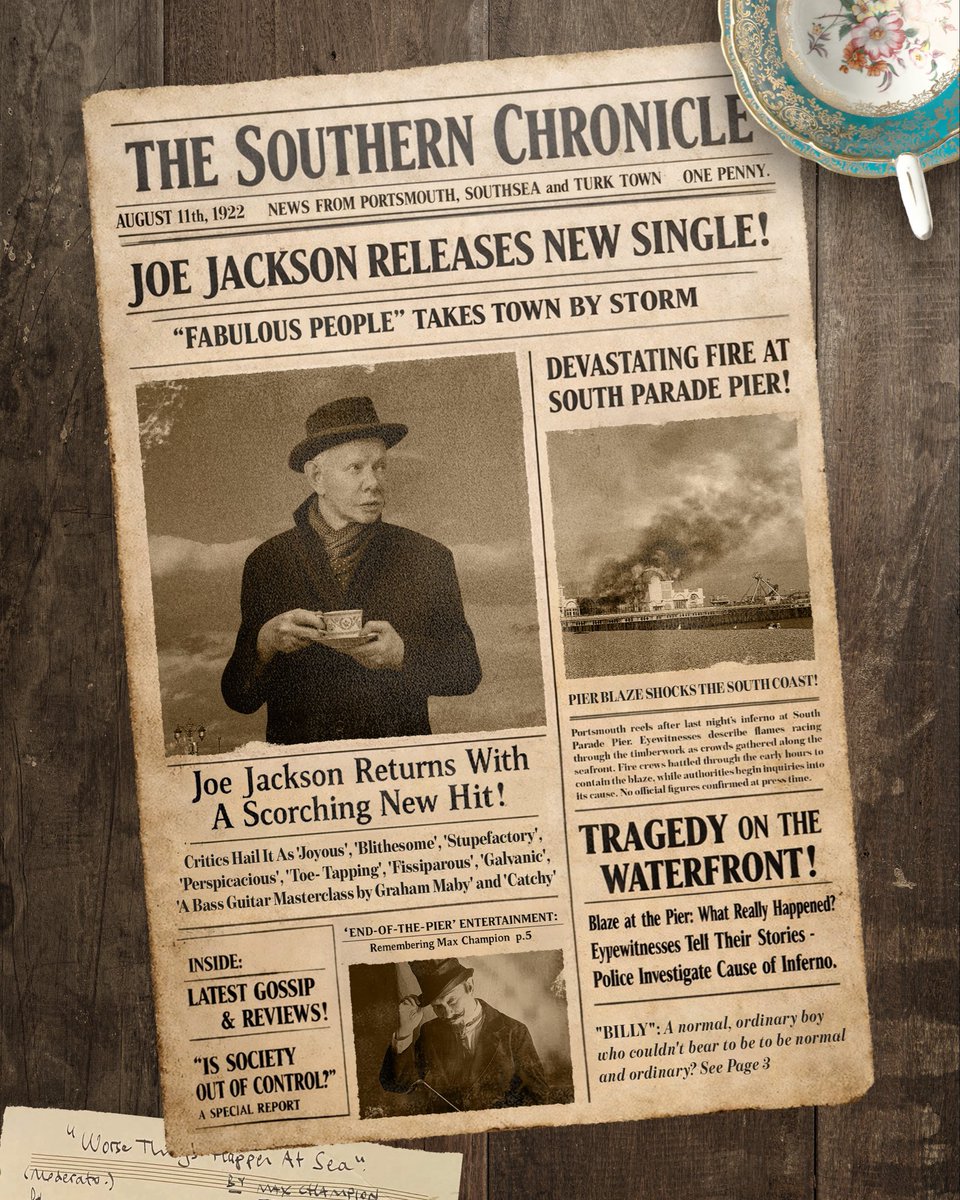 "Fabulous People", the second single from Joe Jackson's upcoming album "Hope and Fury", is now available worldwide. 

"How could anyone say no": joejackson.lnk.to/fabulous
Pre-order and pre-save “Hope and Fury” here: joejackson.lnk.to/hopeandfury

#joejackson #hopeandfury #newalbum