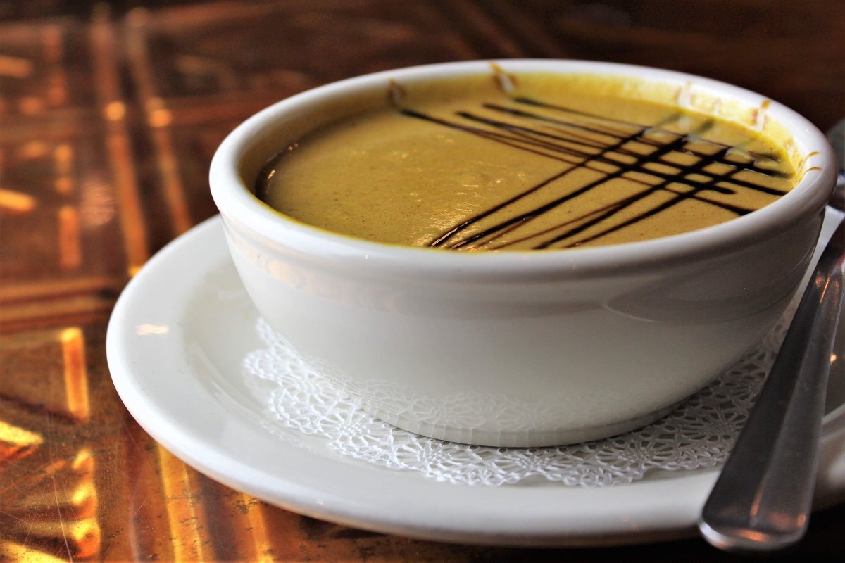 Taste why everyone's raving about our Pumpkin Apple Bisque! 🍲🍎 Dive into its rich, creamy texture and let the flavors take you on a delicious journey. #BarleyHouseTavern #MustTryBisque 🥇
