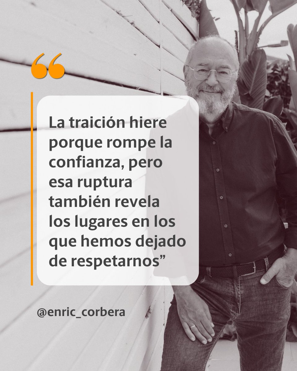 ECIinstitute's tweet photo. La traición duele, pero también abre una pregunta: ¿En qué lugar dejé de ser fiel a mí?
A veces, lo que se rompe afuera nos invita a mirarnos con más honestidad por dentro.
#Conciencia #Vínculos #AutoRespeto #Relaciones #EnricCorbera #DespertarInterior https://t.co/9nZv1njp6a