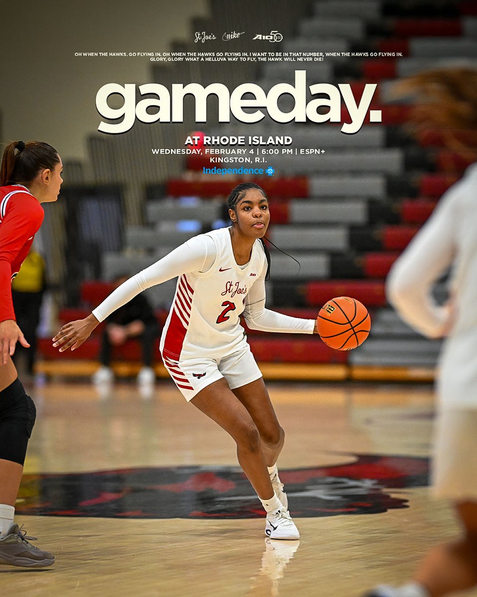 It's game day in Kingston 🌊

🆚 Rhode Island
🕐 6:00 p.m. 
💻 ESPN+
📊 tinyurl.com/4a4xdk4t

#THWND