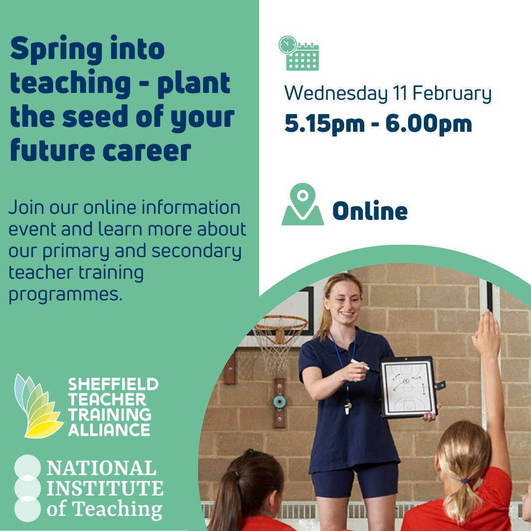 Sheffield Teacher Training Alliance (STTA) tweet media