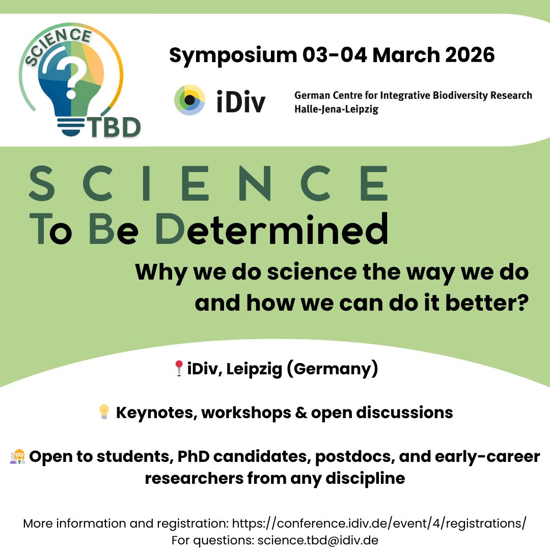iDiv Biodiversity Research tweet media