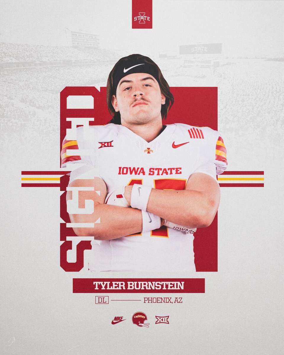 Signed✍️

Welcome to Ames, <a href="/Ty_Burnstein/">Tyler Burnstein 3⭐️EDGE</a>🌪️