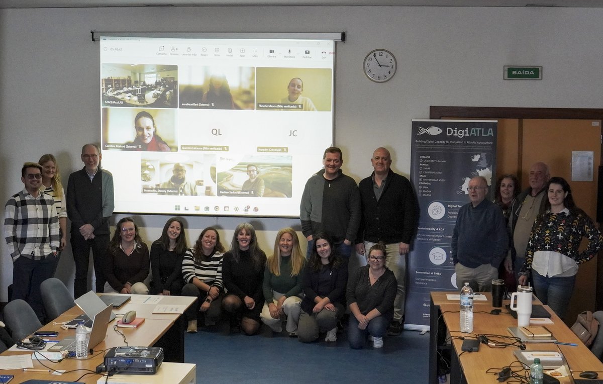 CIM_Uvigo's tweet photo. 📣 O grupo do #CIM #PhystoFish participa en #DigiATLA, un proxecto europeo para impulsar a transformación dixital da acuicultura, 👉 reforzando o seu compromiso co desenvolvemento de solucións innovadoras para un sector máis sostible. https://t.co/VkIyjkvhGG