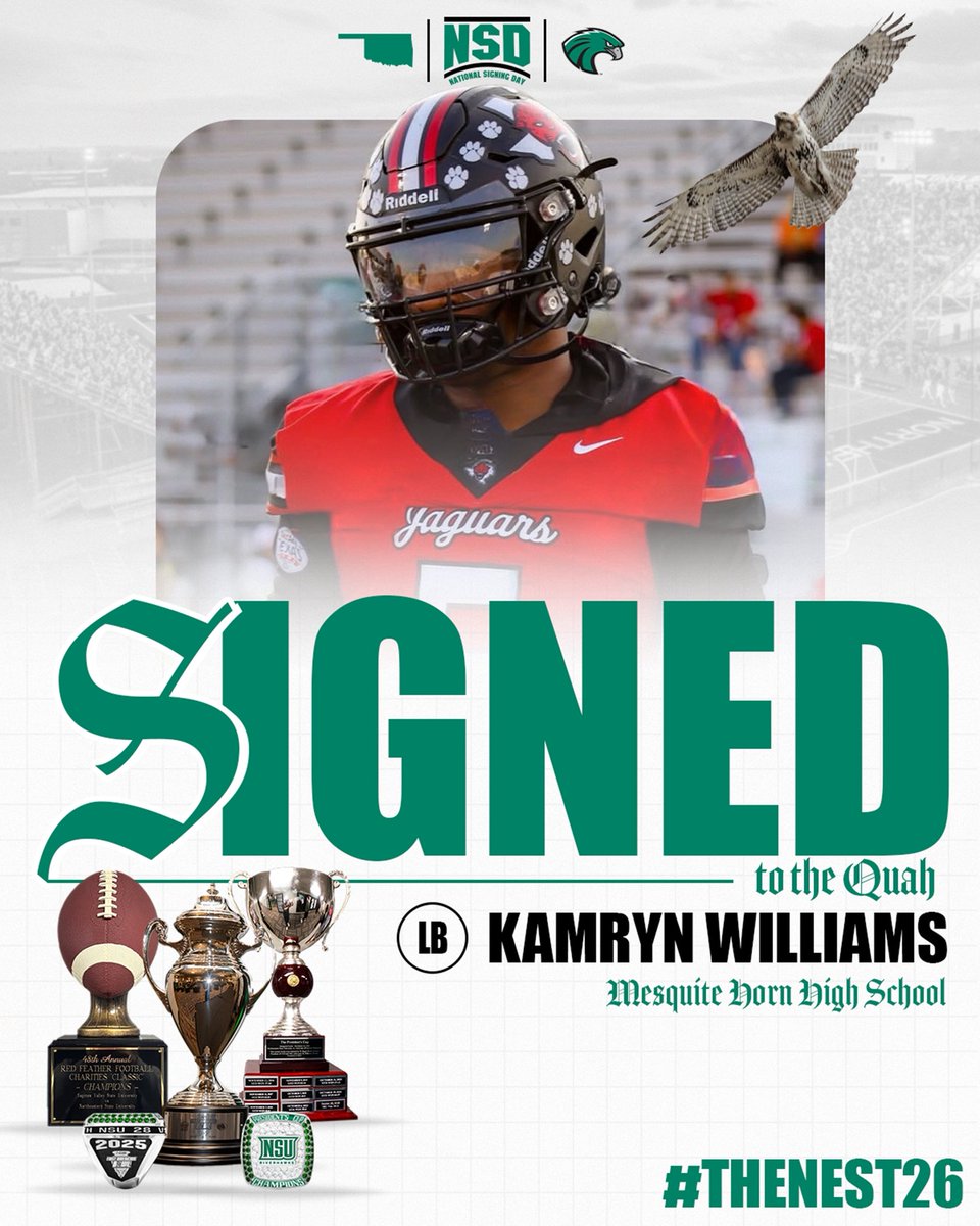 Northeastern State Football tweet media