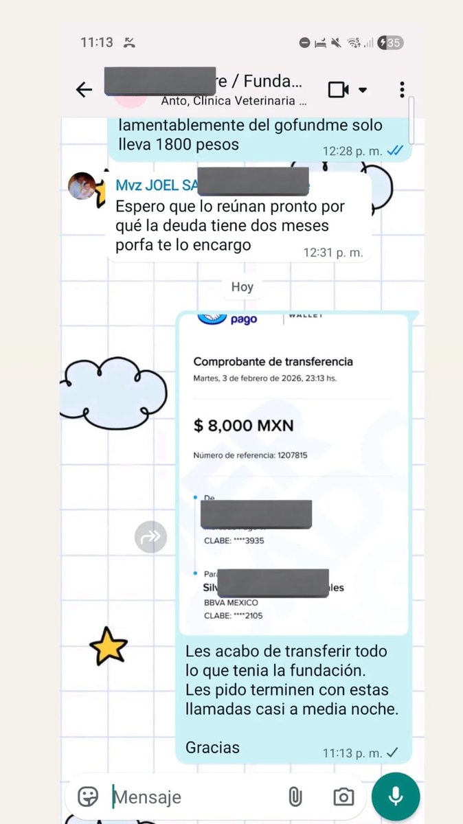 No es fácil escribir esto.
Pero tampoco podemos maquillarlo.

Nos sacaron sin tiempo para planear y tuvimos que mudarnos de emergencia.
Lo poco que llegó alcanzó apenas para lo indispensable… y aun así hoy hay cuentas veterinarias detenidas y animales que siguen necesitando