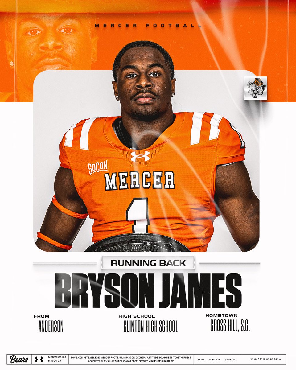 MercerFootball's tweet photo. James making it happen 🙂‍↕️

Welcome, @Bry_uno 

RB | 5-9 | 190
Cross Hill, SC
Anderson

#ATTACK | #NSD26 https://t.co/wEenIqfwn6