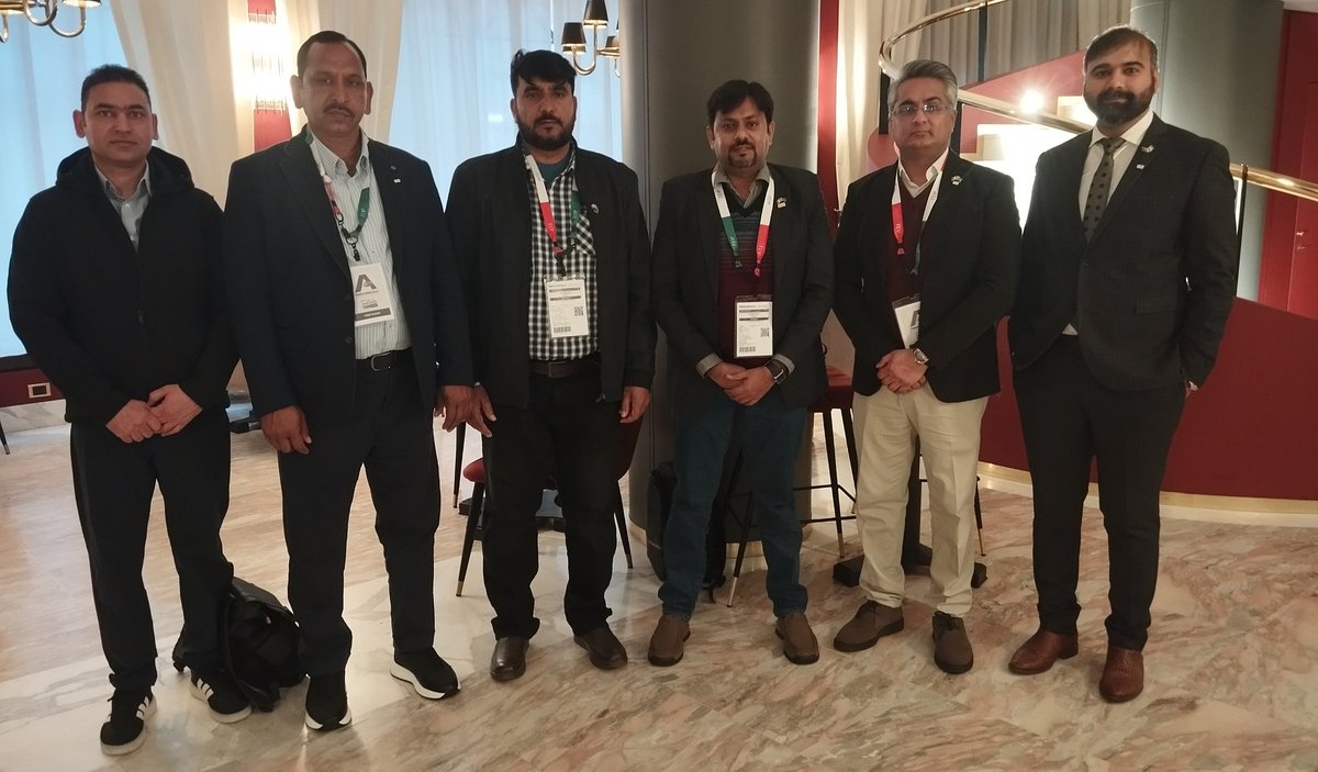 ITAIslamabad's tweet photo. 🚜Modern Farming, Global Vision!
🇵🇰 top #agribusiness leaders are at #FIERAGRICOLA 2026, witnessing state-of-the-art machinery, #IoT driven #farming, and #NextGen agri solutions. #Innovation today, transformed farms tomorrow! 🌱 https://t.co/A3Ebqfx0Vo