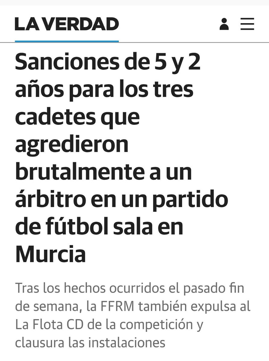 caaaarrillooo's tweet photo. 🤡 Impresionante actuación de @laverdad_es manipulando en un tema tan sensible como una agresión en futbol base.
😅Se inventan sin un ápice de vergüenza que la ffrm ha expulsado al "La Flota CD" (organización que no existe) de las competiciones 
1️⃣Como todo el mundo sabe (sigue) https://t.co/YjAOHECYB3