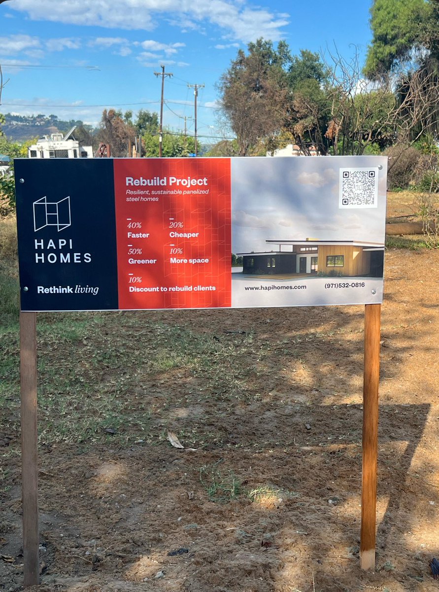 Grateful to our 54 new clients in #Altadena for their trust in us to make their dream homes happen. 

#RebuildLA #AltadenaRising #Pasadena #Wildfire #MMC
