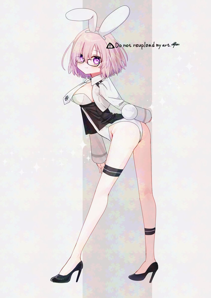マシュ・キリエライト(Fate) 「バニーマシュ #FGO」|はるかっぱのイラスト