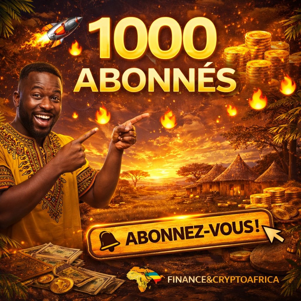 FCrypto75612's tweet photo. 🚀 La famille, objectif 1 000 abonnés avant le lancement des lives.
👉 Ajoutez-moi, je rends le follow.
On construit une communauté solide, pas à pas.
🔥 Let’s gooooo 🔥🔥🔥
#Objectif1000
#CommunautéCrypto
#FinanceCryptoAfrica
#RoadTo1000
#AbonneToi https://t.co/yyQT0abCYE