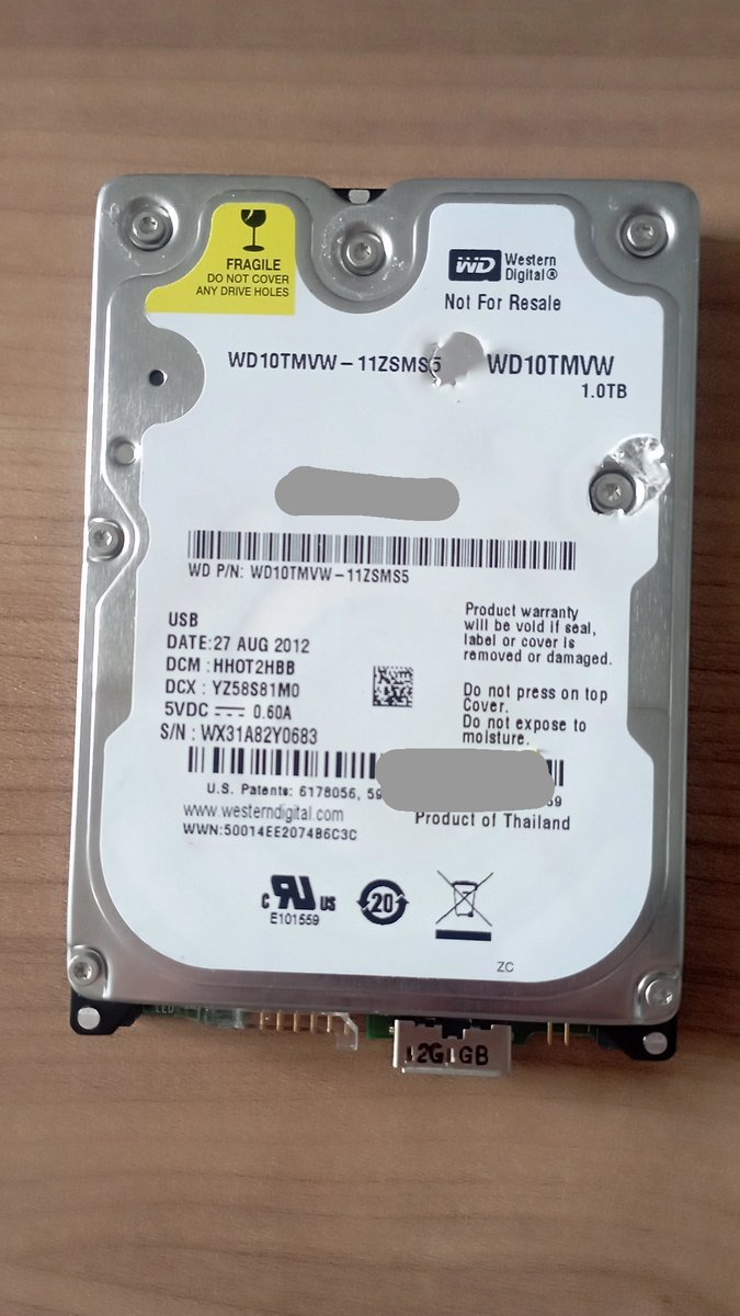 WD 1 TB
WD10TMVW-11ZSMS5

Kafa arızası, kafa değişkliği yapıldı veriler alındı. 

%99,99

Süre 1 gün 

#2601584

#ankaraverikurtarma
#DigitalVeriKurtarma 
#verikurtarma
#hddverikurtarma 
#datarecoveryinturkey
