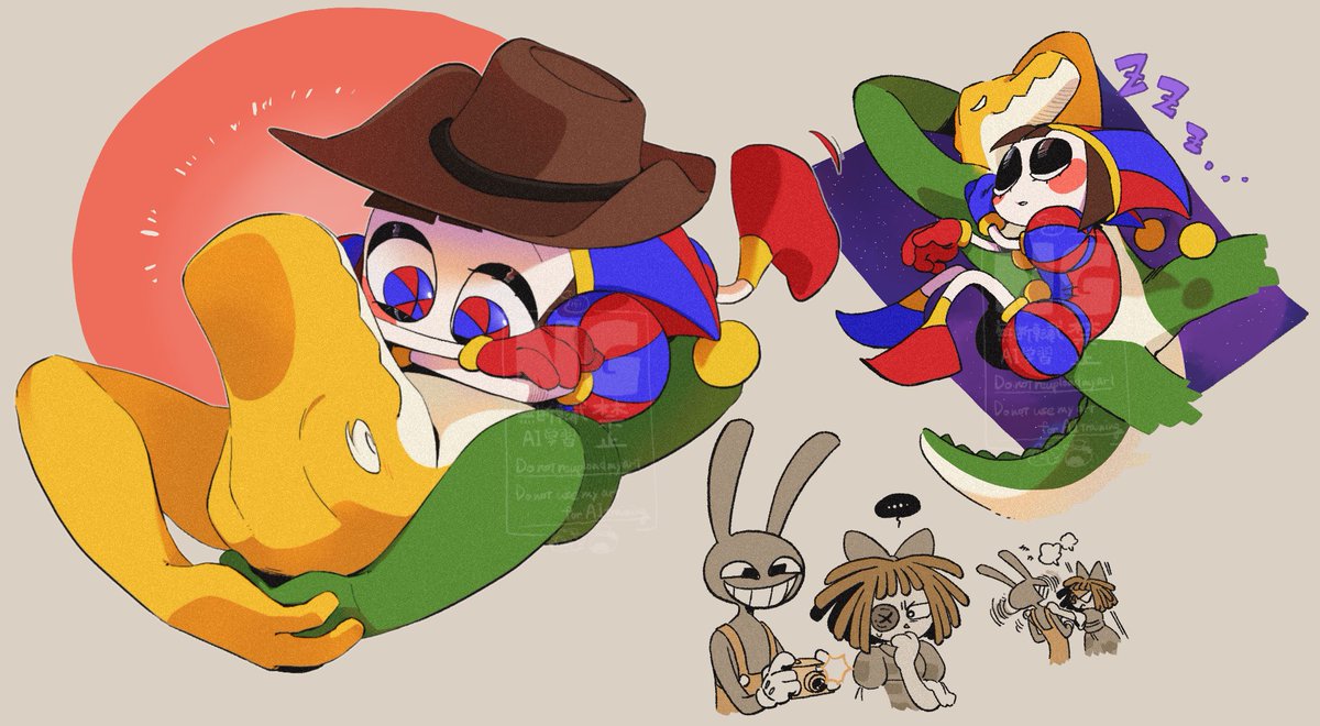 831_Overseasver's tweet photo. 🐊🤡💤
#TADC #Gummigoo #funnygummy https://t.co/vOb5XQauqO