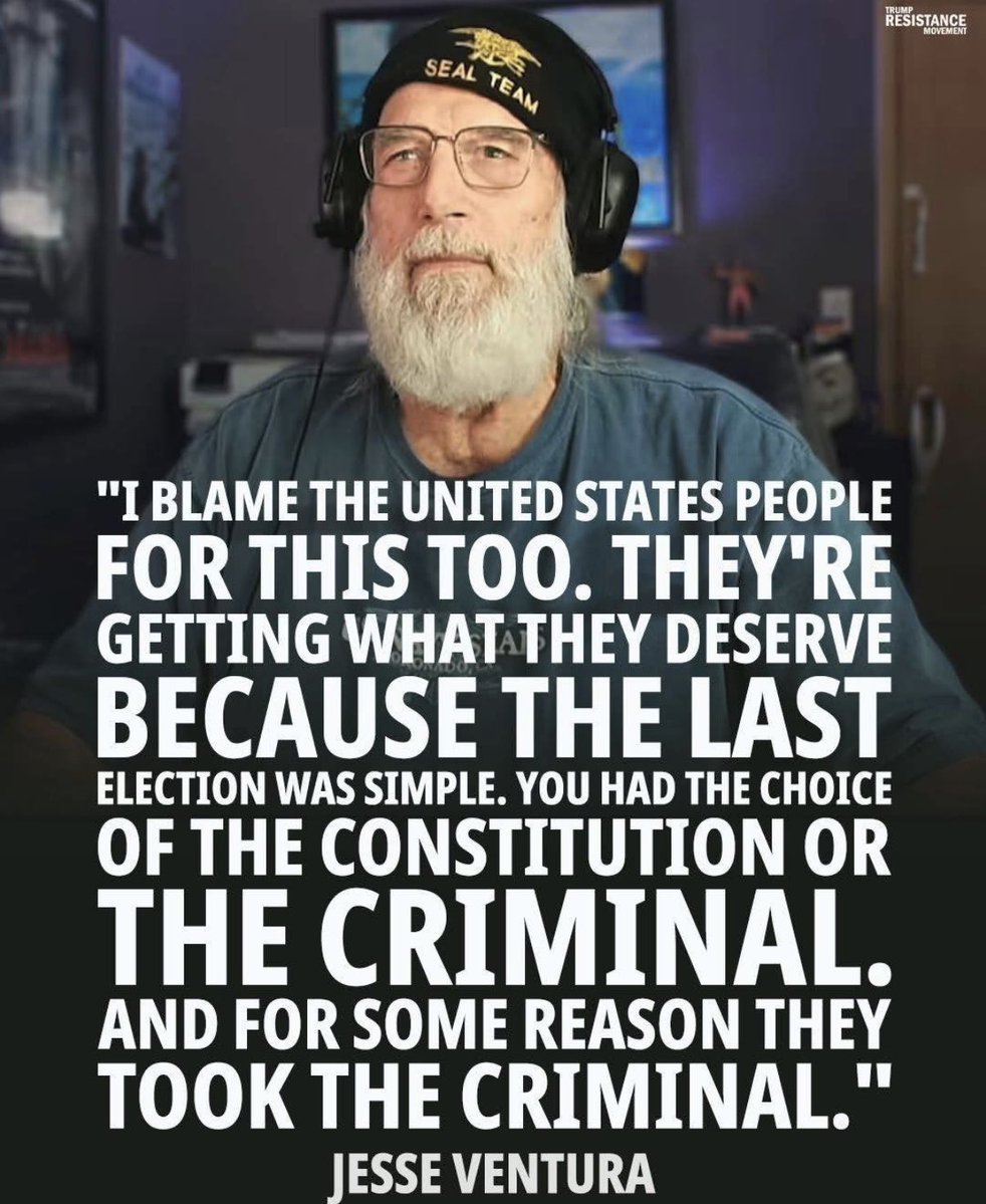 AnnieForTruth's tweet image. Jesse Ventura is correct…..