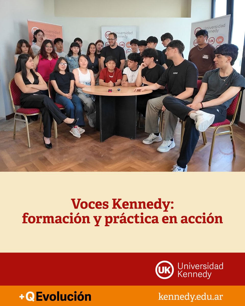 somoslakennedy's tweet photo. Estudiantes del Instituto Privado Arcángel San Miguel desarrollaron un podcast institucional a fin de fortalecer competencias y promover el vínculo entre la escuela secundaria y la universidad.
🔗Conocé más en https://t.co/XMnN6Z1I2e
#VocesKennedy #InstitutosKennedy #ACAP https://t.co/gOe4HNEU9C