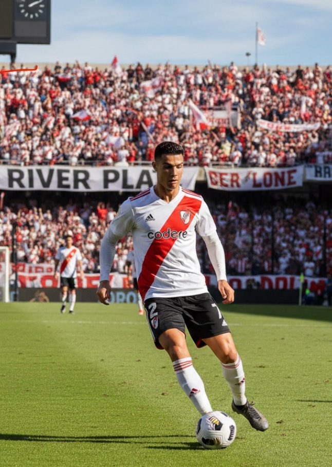 PUSH PUSH PUSH #CR7ARiver