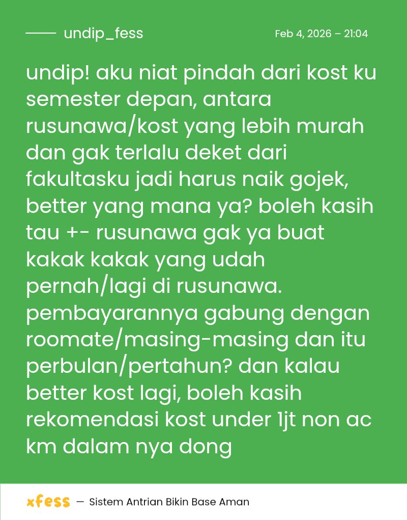 UNDIP MENFESS tweet media