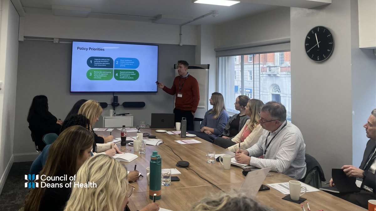 Council of Deans of Health tweet media