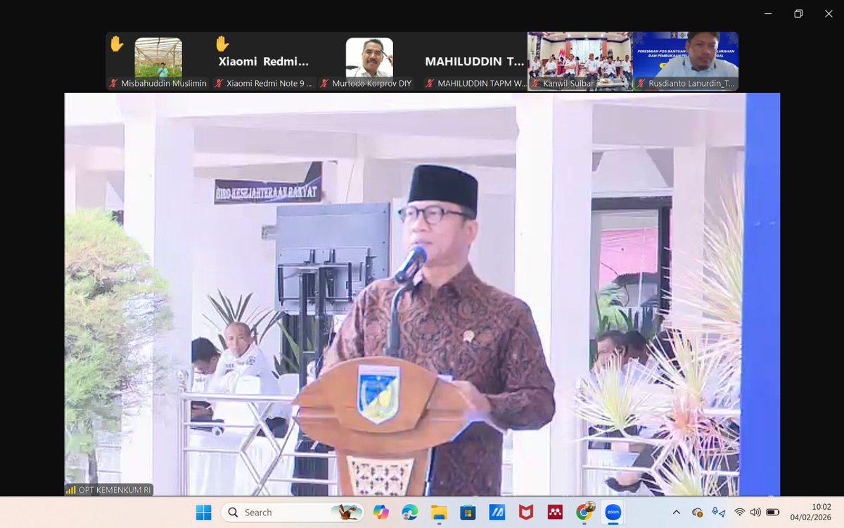 Peresmian POSBANKUM Sulteng oleh Menteri Desa PDT :  POSBANKUM Hadir untuk mengurai semua permasalahan hukum di Desa, dari Hulu sampai Hilir.
#posbankumdesa
#jagadesakita
#TerimaKasihPakMenteriDesa
#PendampingDesaHebat
#TPPIndonesia
<a href="/prabowosubianto/">PRABOWO 2014</a>
<a href="/yandrisusanto/">Yandri Susanto</a>
<a href="/arizapatria/">Ariza Patria</a>