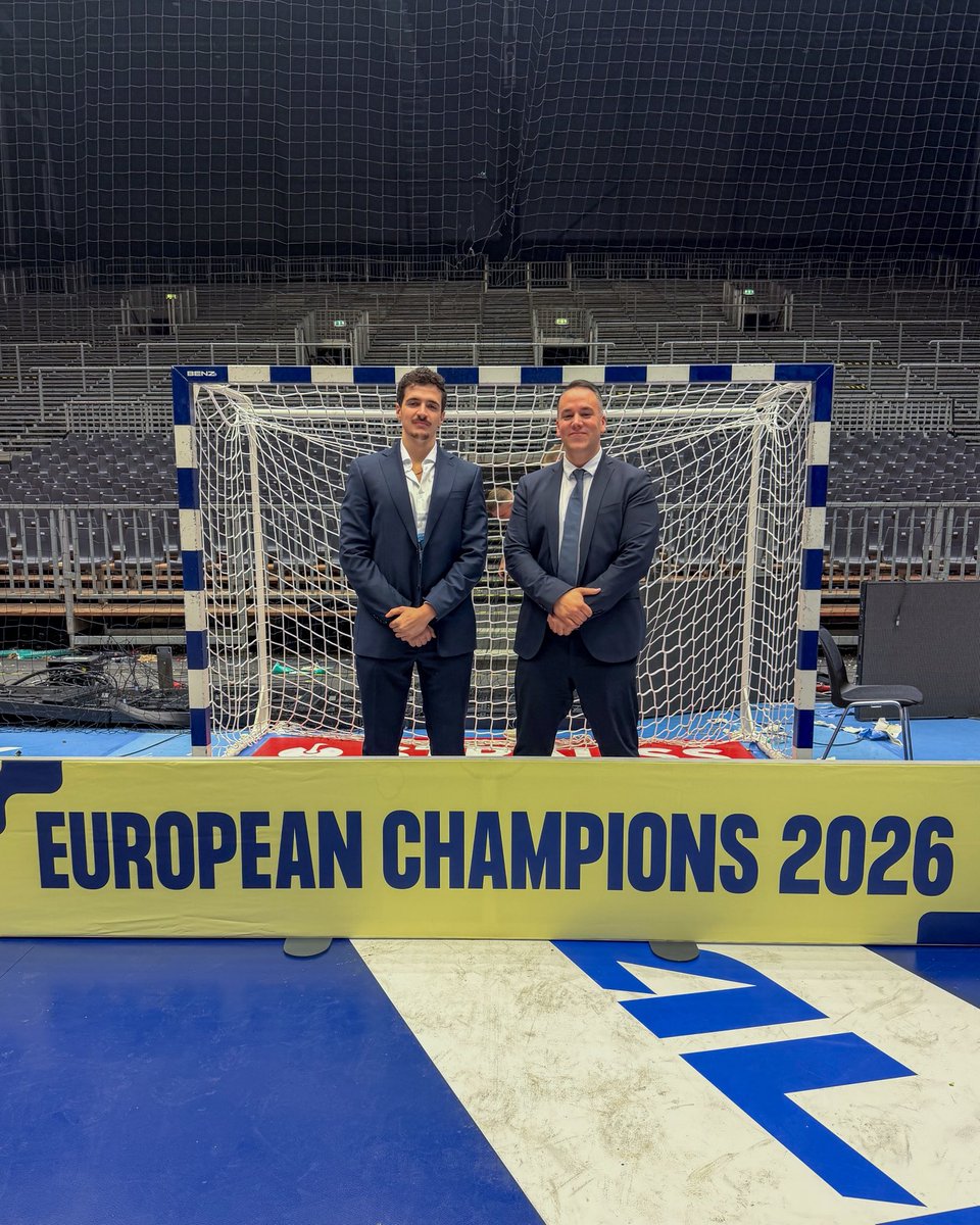#EHFEURO2026 🇩🇰🏟️ 

🤝<a href="/sergilaliga/">Sergi Laliga Gibert</a>