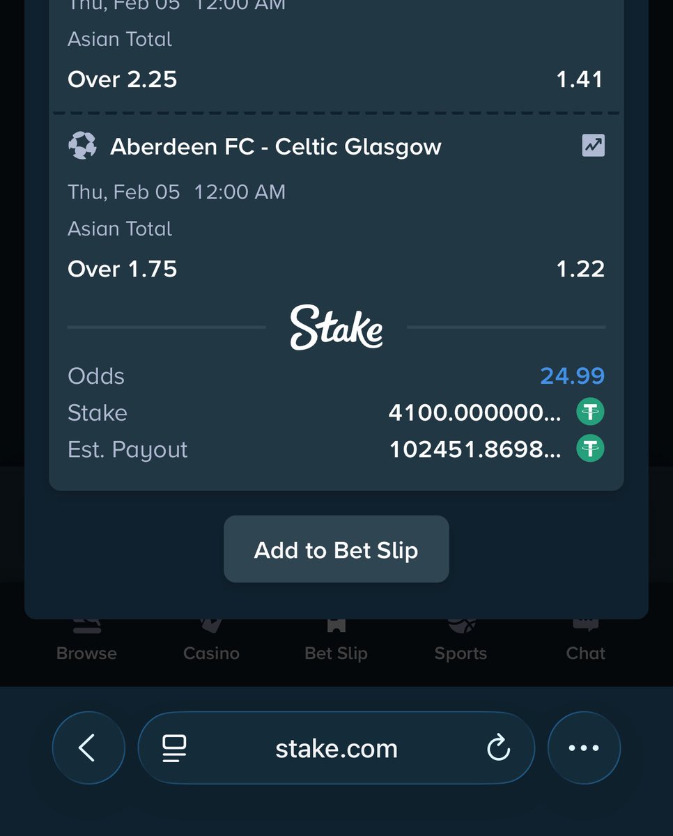 Mrbankstips's tweet image. Tips on Stake today 

563k odds stake.com/sports/home?be…

25 odds stake.com/sports/home?be…

5 odds stake.com/sports/home?be…

76 odds stake.com/sports/home?be…

229 odds stake.com/sports/home?be…

Register a stake account via stake.com/?c=f213c5ba25&amp;amp;…

Use welcome code ‘banks’ for weekly…