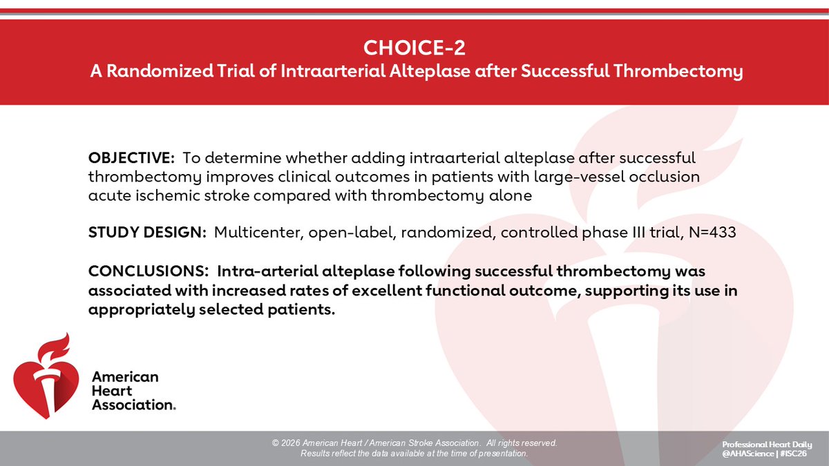 AHA Science tweet media
