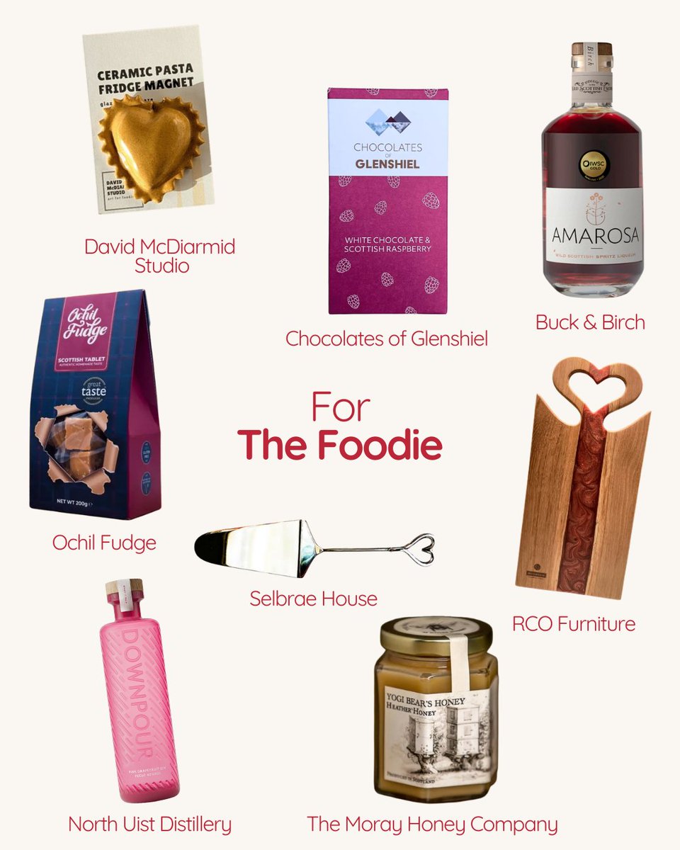 ScotTradeFair's tweet photo. Flowers are nice… but these are better💘
Our pick of thoughtful gifts from our amazing exhibitors💐 https://t.co/bZQYB2RUTj