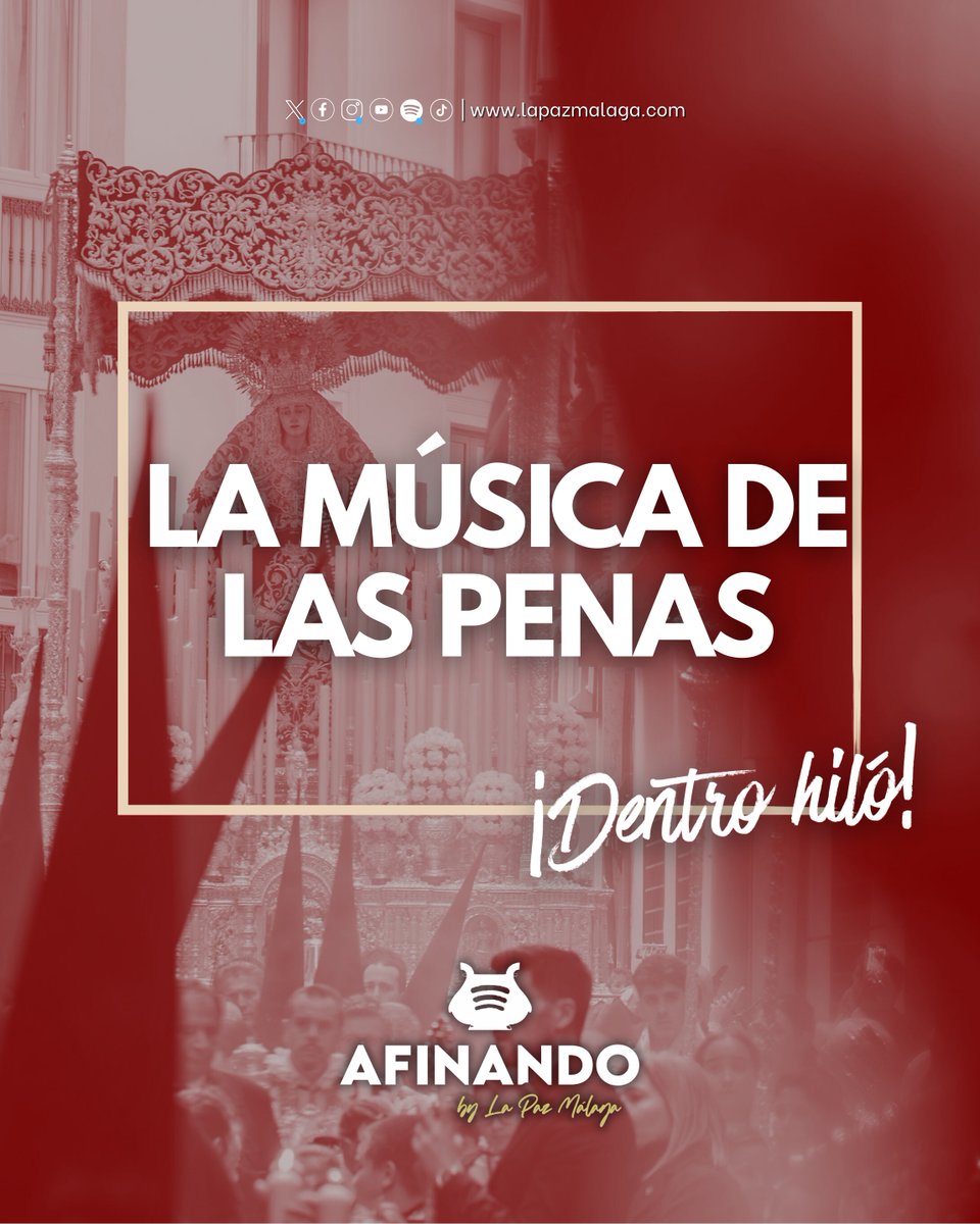 Lapazmalaga's tweet photo. 🧵La Música de...

LAS PENAS ❤️

#SuenalaPaz🕊️