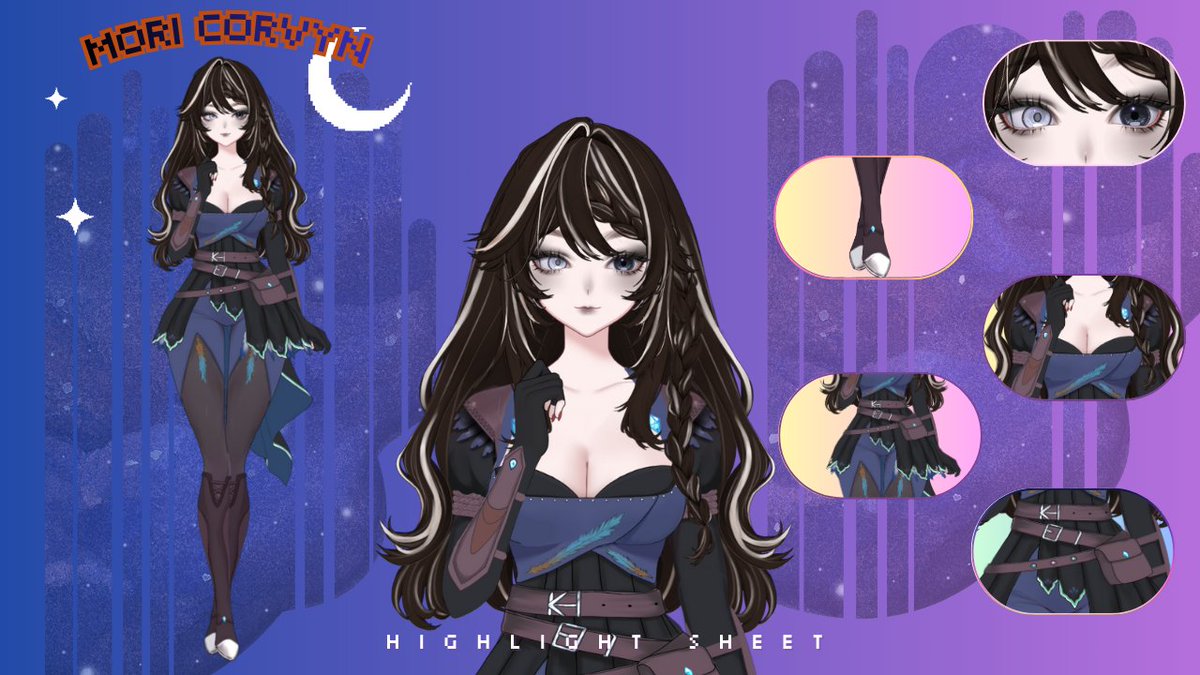 Another commission down! Thank you <a href="/MoriCorvyn/">Morigan "Mori" Corvyn</a> !!