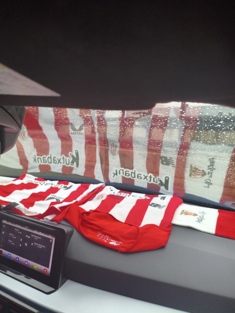 On tourrrrrr. Después de currar, 3 horas de coche con lluvia , pero adonde vayas yo iré <a href="/AthleticClub/">Athletic Club</a>