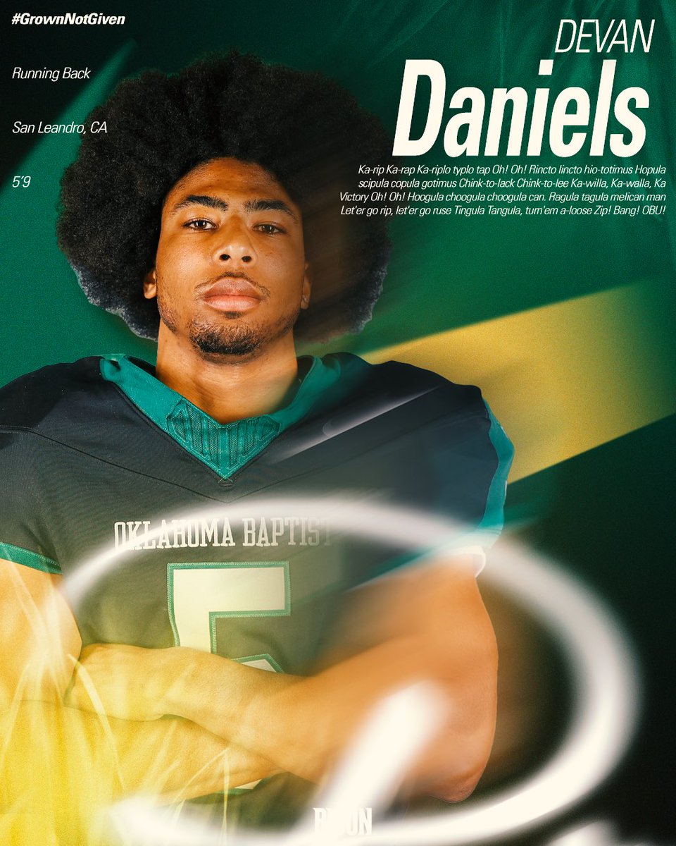 OBU Football tweet media