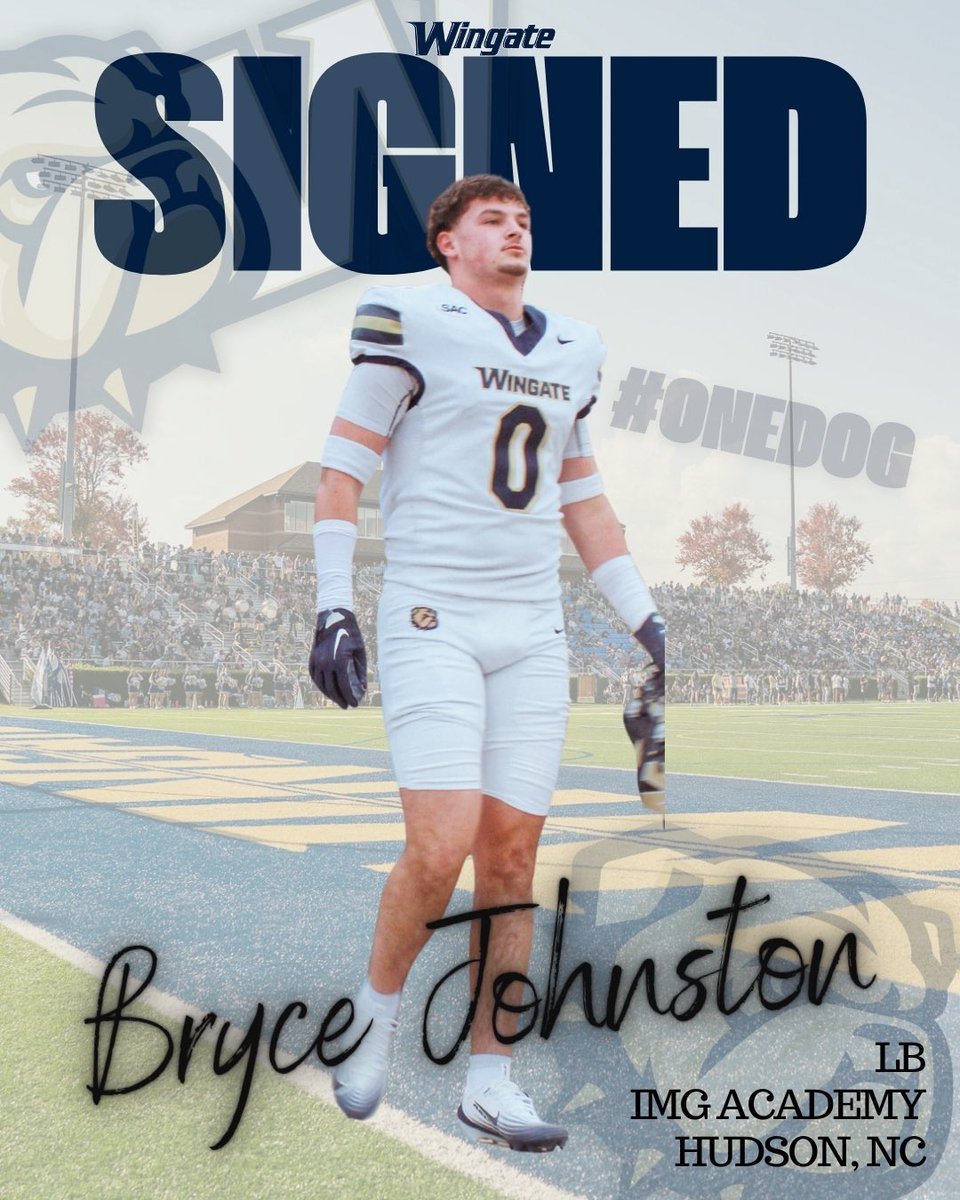 Wingate Bulldogs Football tweet media