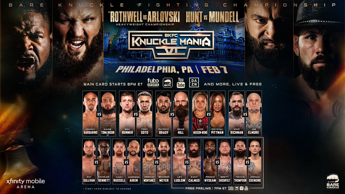 Bare Knuckle FC tweet media