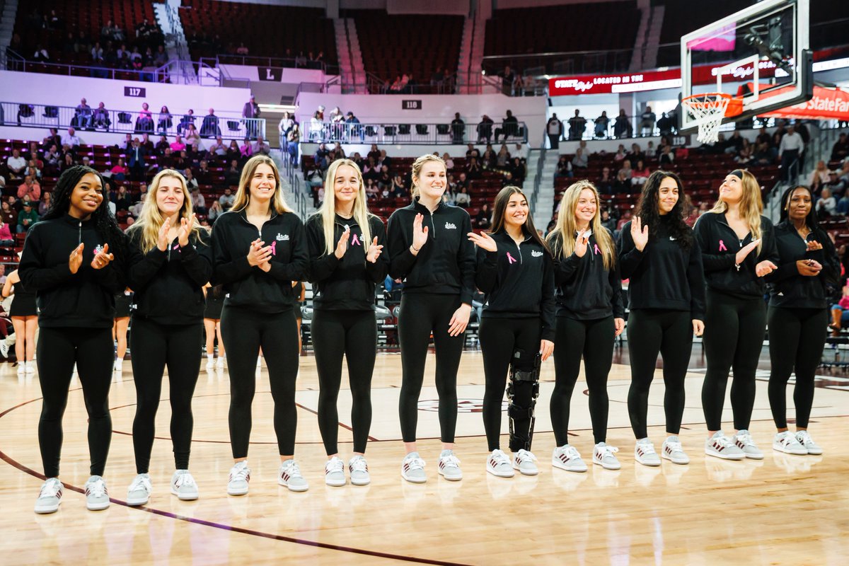 HailState's tweet photo. Celebrating our Bulldogs on National Girls and Women in Sports Day!

#HailState | #NGWSD https://t.co/ktJ9RyMFAI