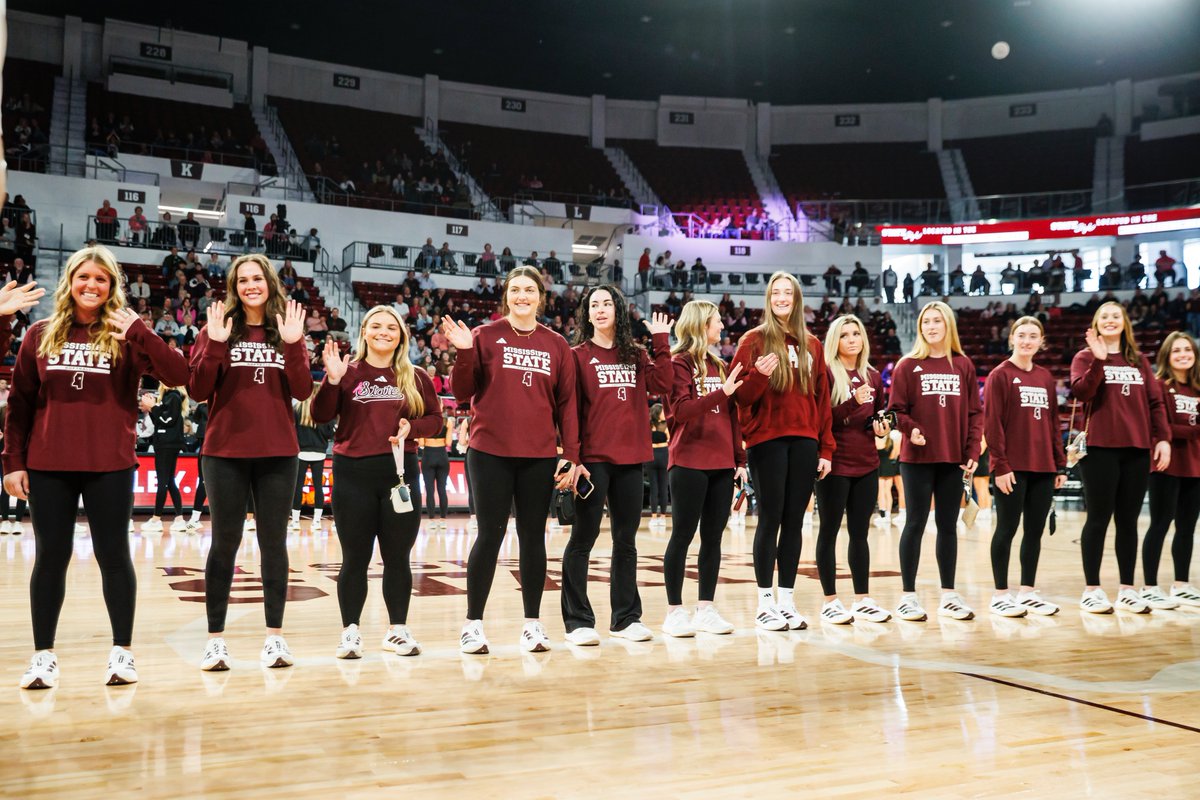 HailState's tweet photo. Celebrating our Bulldogs on National Girls and Women in Sports Day!

#HailState | #NGWSD https://t.co/ktJ9RyMFAI