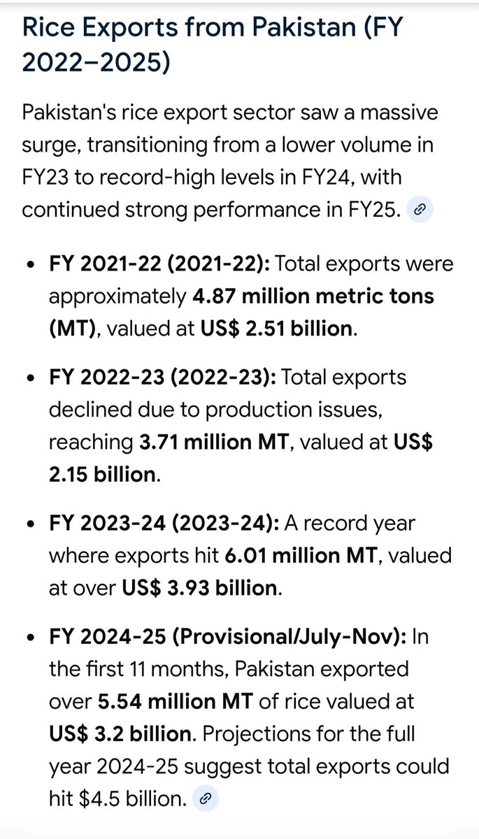 AmjadHafeez19's tweet photo. مزمل بھائ آپ نے ماننا تو نہیں ۔۔۔ صرف چاول ، تل اور IT exports کا ڈیٹا مالی سال 2022 سے مالی سال 2025 تک کا شیئر کر رہا ہوں ۔۔۔ یاد رہے ان تینوں چیزوں کا مرکز پنجاب ہے۔ ان تینوں کی exports میں اضافے کا مطلب ہے پنجاب سے exports بڑھی ہیں ۔۔ https://t.co/weU7m6yLVD
