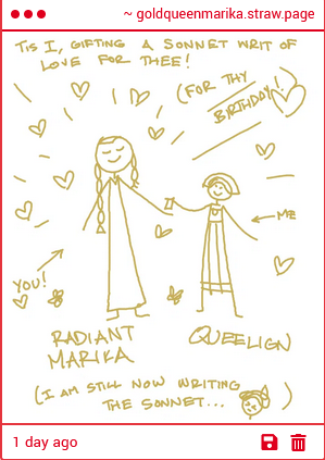 GoldQueenMarika's tweet image. @KnightQueelign How exciting! I cannot wait for the music to grace my ears!💛