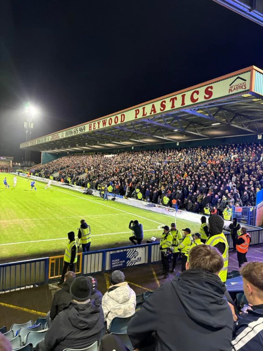 ON THIS DAY 2025: Oldham Athletic at Rochdale #OAFC