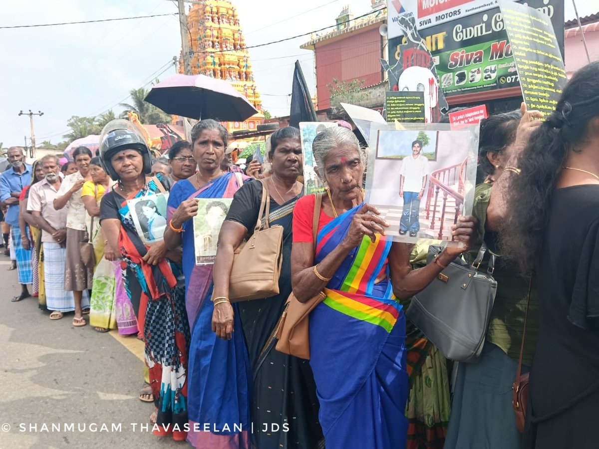<a href="/SriLankaTweet/">Sri Lanka Tweet 🇱🇰</a> Your small, state-sponsored celebrations, where people themselves told Tamil media that they were forced to attend and were paid money, do not amount to the thousands of Tamils across the Tamil homeland who protested against Independence Day!