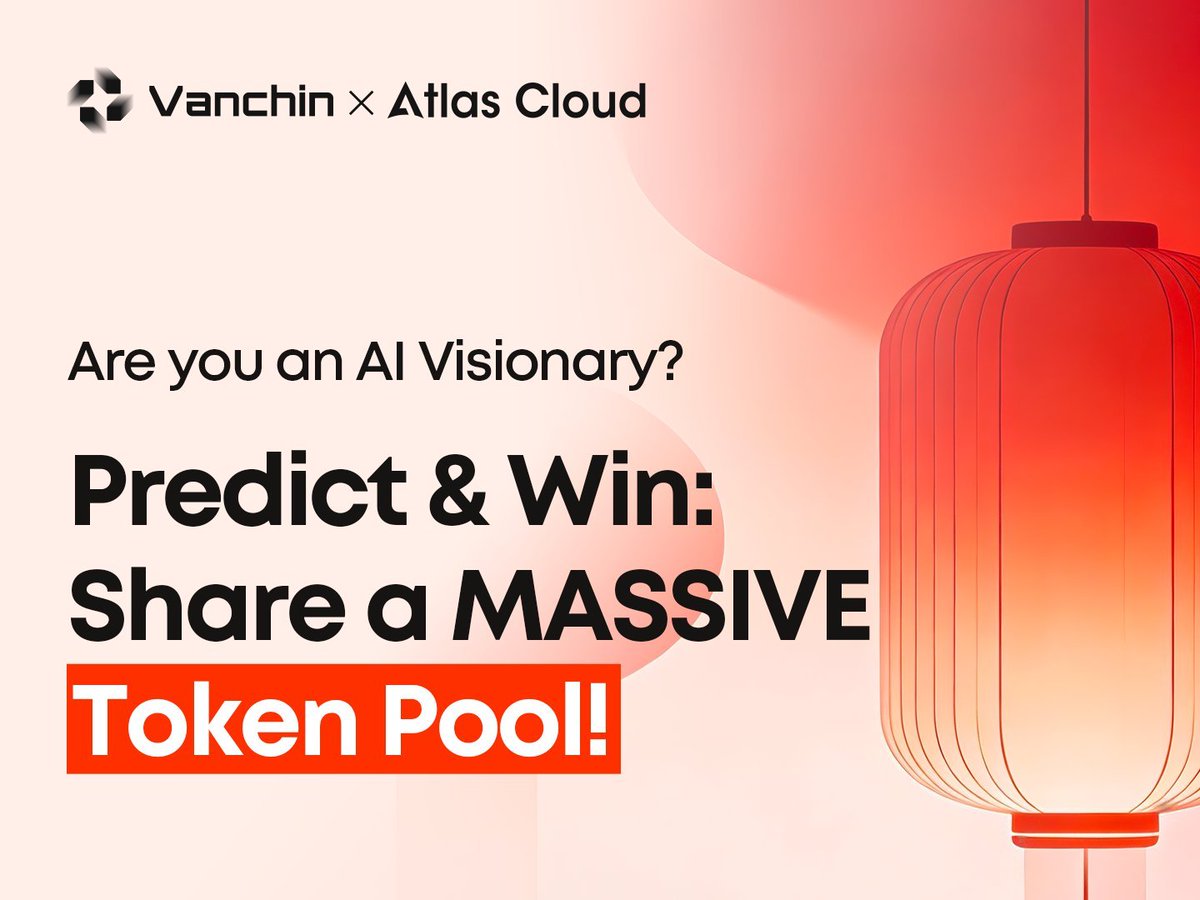 StreamLake_ai's tweet photo. Are you an AI Visionary?
Predict &amp; Win: Share a MASSIVE Token Pool by Vanchin!

Model launch season is peak. Predict when the next SOTA model drops:
🔥 Correct? Split the Tokens pool.
🧧 Win 31% OFF Coupons + @atlas_cloud_ai Bonuses
Stop watching history, start predicting it. 👇 https://t.co/2Qdy0X8Gju