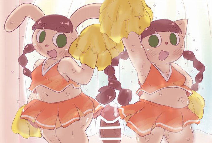 🈶リクエストで描かせていただいた みみにゃみちゃん🎵 むあむあで むちむちな みみにゃみちゃんが ふたりで癒してあげちゃうのグッくる～✨ 