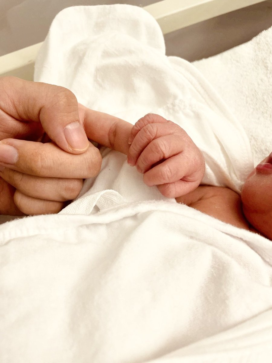 無事に娘が生まれました。応援のお声がけをいただいた皆さまありがとうございました。出産は長丁場になり、妻は限界のなか踏ん張り続けてくれました。祈るような気持ちで声をかけ続けながら、ただただ頭が下がる思いでした。