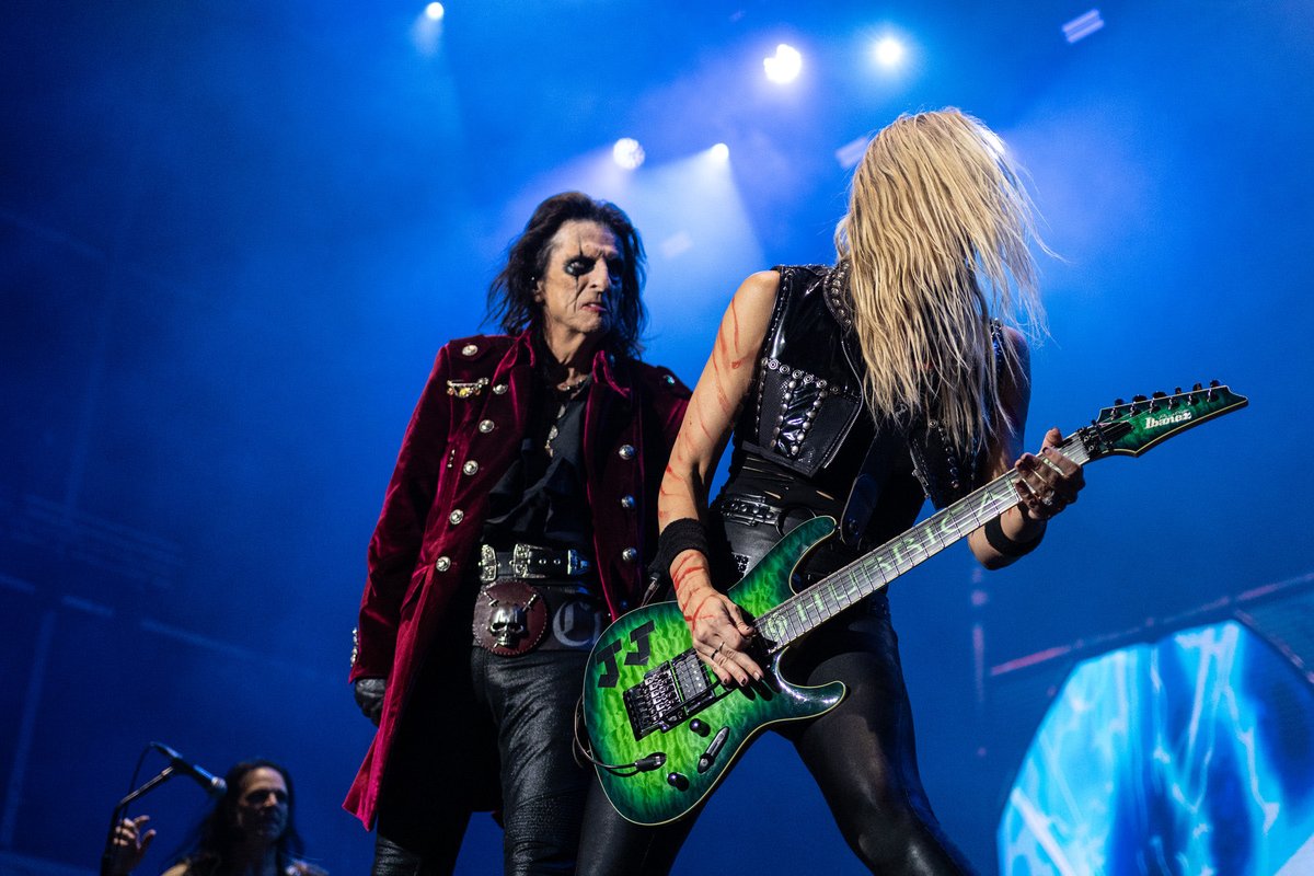 The man. The myth. The legend… THE BIRTHDAY BOY 🐍🎈
Please join me in wishing a very happy birthday to the one and only <a href="/alicecooper/">Alice Cooper</a>!

What’s your favorite Alice Cooper memory on or off stage?

I have way too many to choose a favorite, but I’ll tell you a recent one - when we