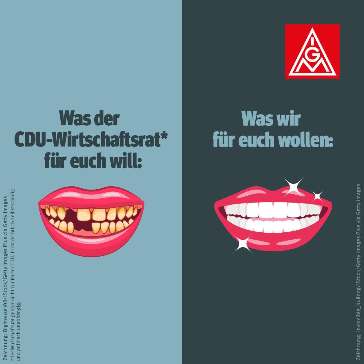 Zahnbehandlungen selber zahlen, "Rente mit 63" abschaffen, Unfälle auf dem Arbeitsweg aus der Unfallversicherung streichen - das ist nur ein Teil der Vorschläge, die der Lobby- und Berufsverband "Wirtschaftsrat der CDU" eingebracht hat.