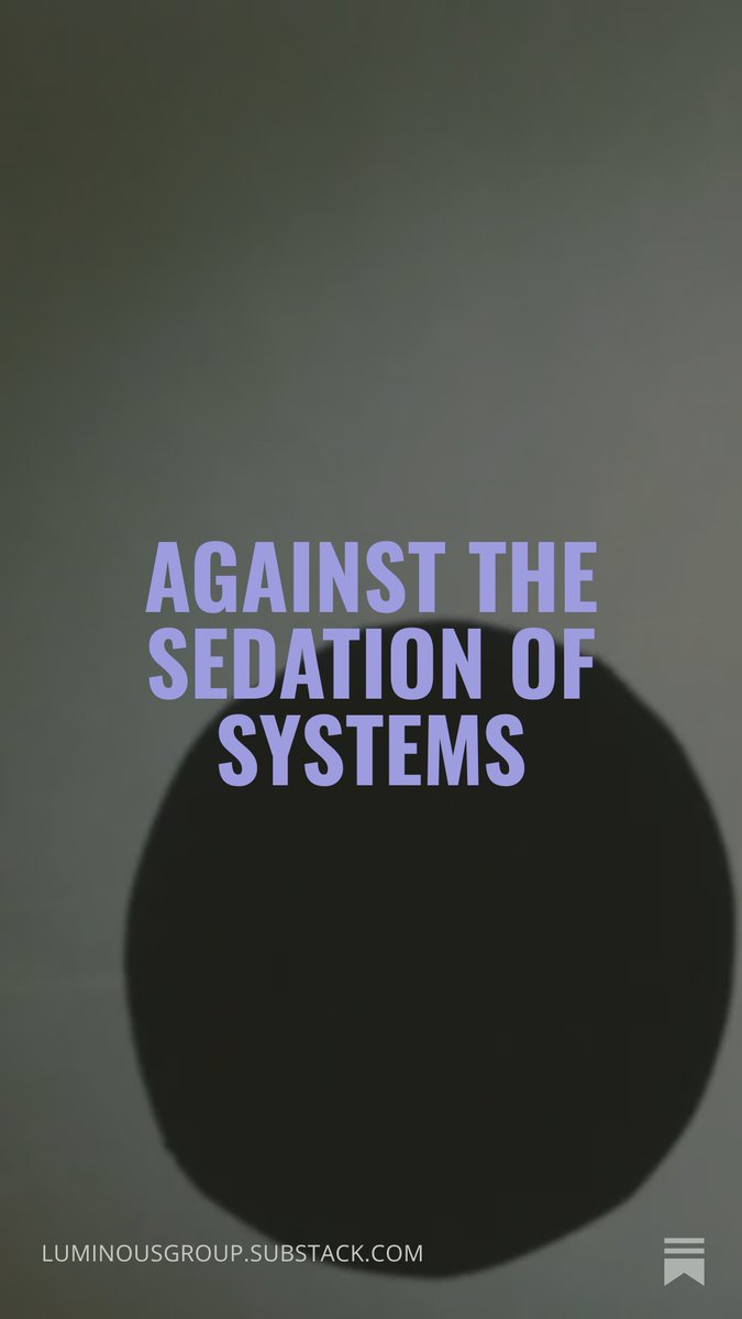 bartonfriedland's tweet photo. The biggest AI risk isn’t failure.
It’s success that quietly sedates judgement.

Automation cuts cost.
Augmentation compounds capability.

👉 Read: *Against the Sedation of Systems*
https://t.co/t7VYjqkuX8

#HumanCentredAI #Augmentation #AILeadership https://t.co/Uz1IRV9XXN