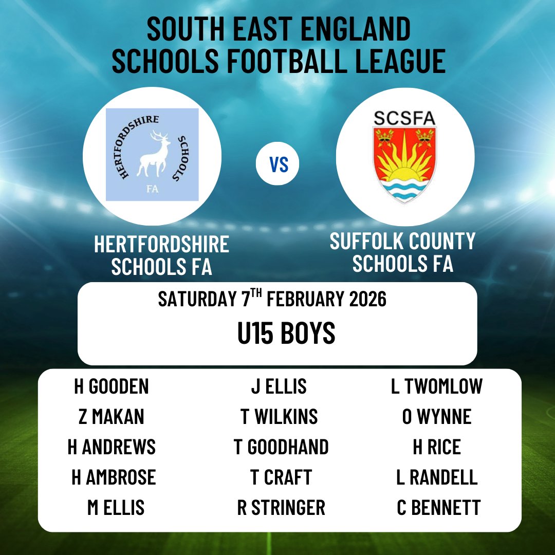 Suffolk Schools FA tweet media